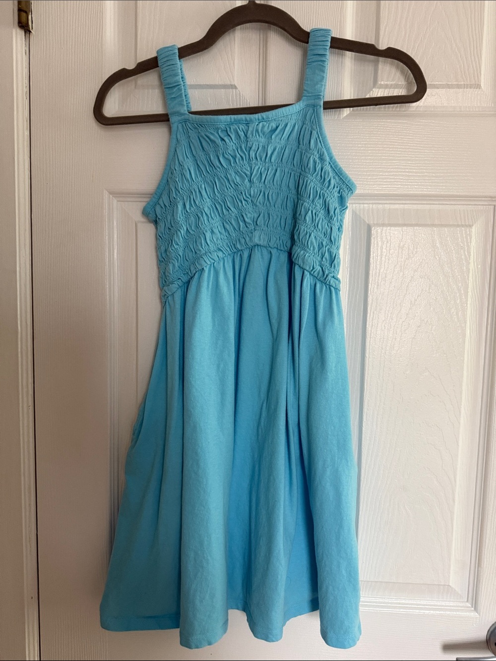 Old Navy Light Blue Smocked Sundress for Girls XL 14-16
